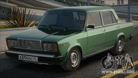 VAZ 2107 Green for GTA San Andreas