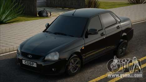 Lada Priora Black Edit for GTA San Andreas