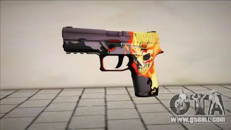 P250 Skullfire for GTA San Andreas