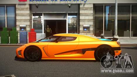 Koenigsegg Agera Exils S4 for GTA 4