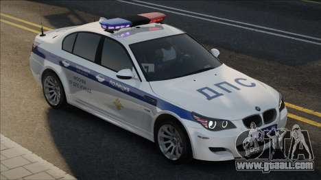 BMW M5 E60 Traffic Police 2012-2015 for GTA San Andreas