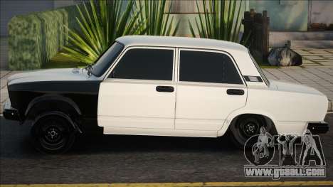 VAZ 2107 White Stock for GTA San Andreas