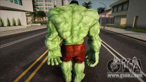 Hulk Skin v2 for GTA San Andreas