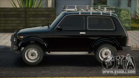 VAZ 2121 Black Version for GTA San Andreas