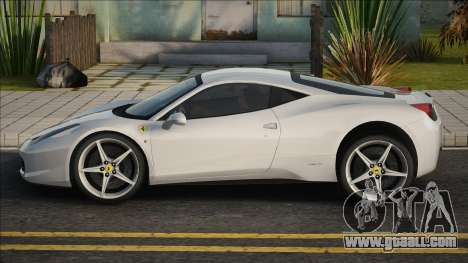 Ferrari 458 Italia NEW for GTA San Andreas