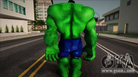 Hulk Skin v8 for GTA San Andreas