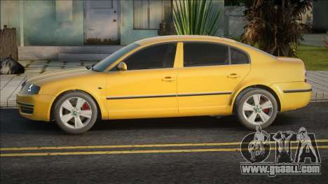 Skoda Superb Yellow for GTA San Andreas