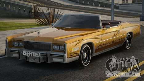 Cadillac Eldorado [Yellow] for GTA San Andreas