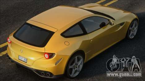 2012 Ferrari FF Yellow for GTA San Andreas