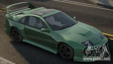 Nissan 300ZX Green for GTA San Andreas