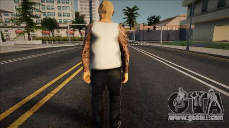 Chinese man in a T-shirt for GTA San Andreas