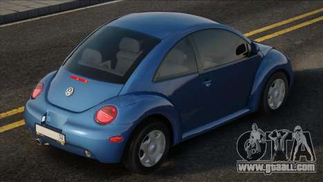 Volkswagen Beetle Blue for GTA San Andreas