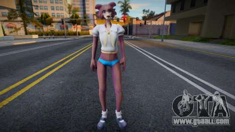 Juno Blue Bikini for GTA San Andreas