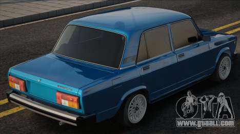 VAZ 2107 Turquoise for GTA San Andreas