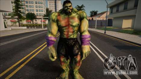 Hulk Skin v5 for GTA San Andreas