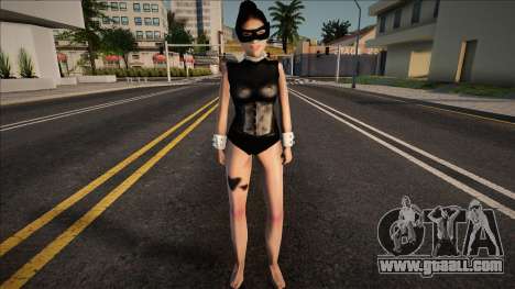 Sexy masked girl for GTA San Andreas