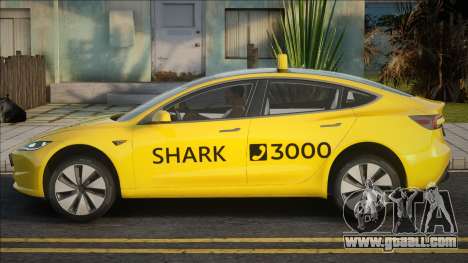 Tesla Model 3 Shark Taxi for GTA San Andreas