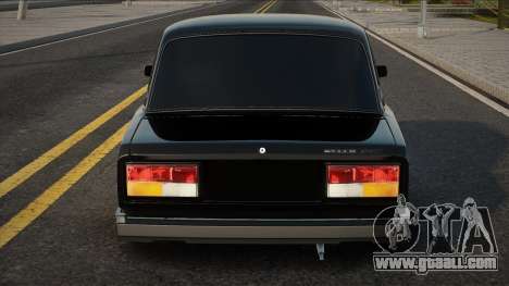 VAZ 2107 Black Classic for GTA San Andreas