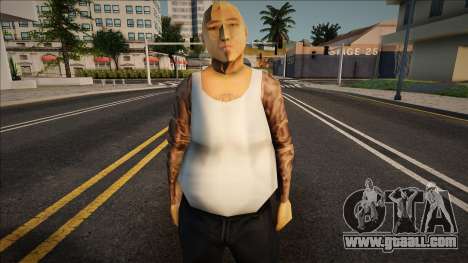 Chinese man in a T-shirt for GTA San Andreas