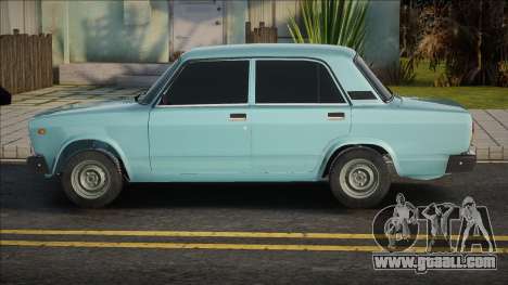 VAZ 2107 Blue for GTA San Andreas