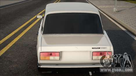 VAZ 2107 White Stock for GTA San Andreas