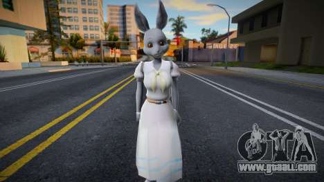 Grey Rabbit Girl for GTA San Andreas