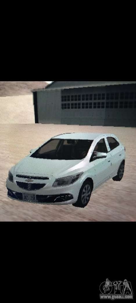 Chevrolet Onix HB lowpoly for GTA San Andreas