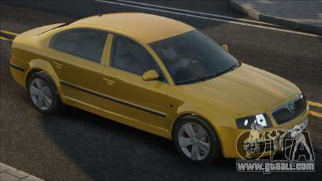 Skoda Superb Yellow for GTA San Andreas