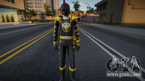 Black Ranger (Power Rangers Dino Thunder) for GTA San Andreas