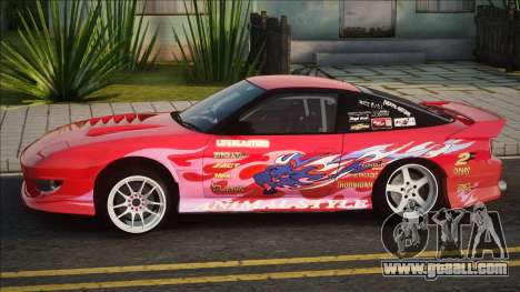 Nissan 180SX Red for GTA San Andreas