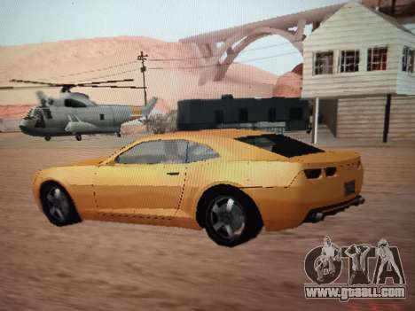 Chevrolet Camaro SS 2006 lowpoly sa style for GTA San Andreas