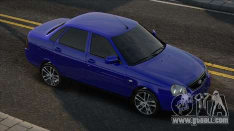 Blue Version Lada Priora for GTA San Andreas