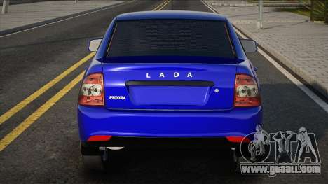 Blue Version Lada Priora for GTA San Andreas