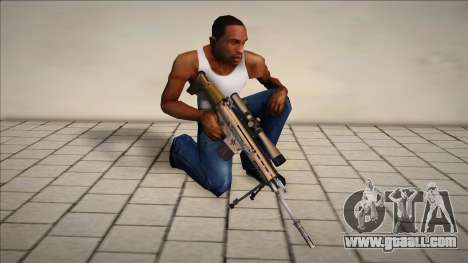 SCAR-L Sniper for GTA San Andreas