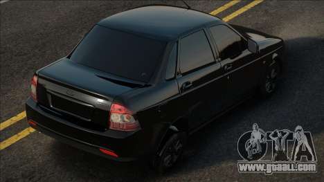 Lada Priora Black Edit for GTA San Andreas