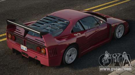 Ferrari F40 Redik for GTA San Andreas