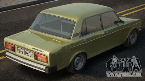 VAZ 2107 Golden for GTA San Andreas