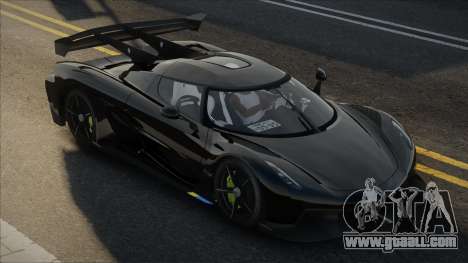 Koenigsegg Jesko Black for GTA San Andreas