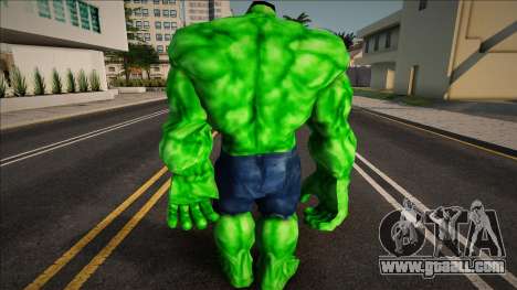 Hulk Skin v6 for GTA San Andreas