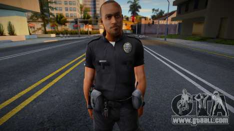 New HD Police Skin v1 for GTA San Andreas