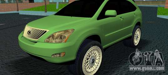 2005 Lexus RX 300 for GTA Vice City