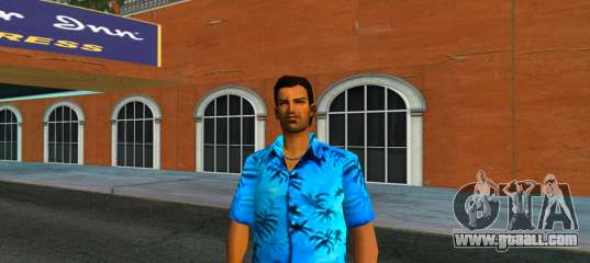 HD Skin For Default Tommy v5 for GTA Vice City
