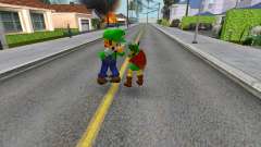 Young Link from Super Smash Bros Melee for GTA San Andreas