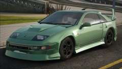 Nissan 300ZX Green for GTA San Andreas