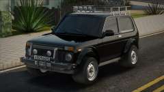 VAZ 2121 Black Version for GTA San Andreas