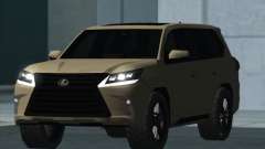 Lexus LX 570 lowpoly for GTA San Andreas