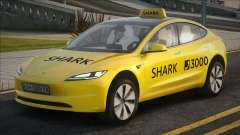 Tesla Model 3 Shark Taxi for GTA San Andreas