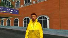 A guy in a yellow suit for GTA Vice City