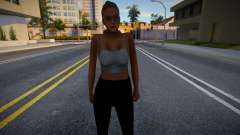 Young girl in casual clothes for GTA San Andreas