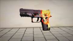 P250 Skullfire for GTA San Andreas